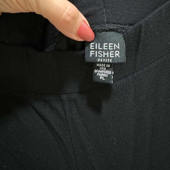 Eileen Fisher Washable Stretch Crepe Wide-Leg Pant Ankle Length dress petite - Picture 3 of 8
